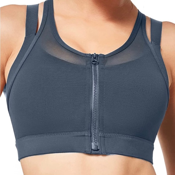 Yvette | Intimates & Sleepwear | Yvette High Impact Women Sports Bra Front Closure Double Deck